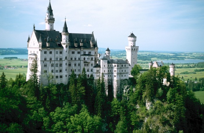 Slottet Neuschwanstein i Schwangau